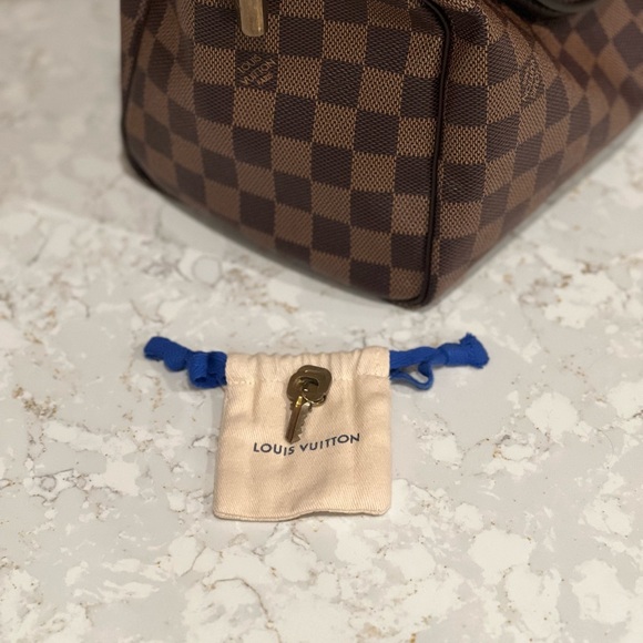 Louis Vuitton Brown Checkered Handbag - Picture 2 of 4